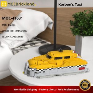 Mocbrickland Moc 41631 Korben’s Taxi