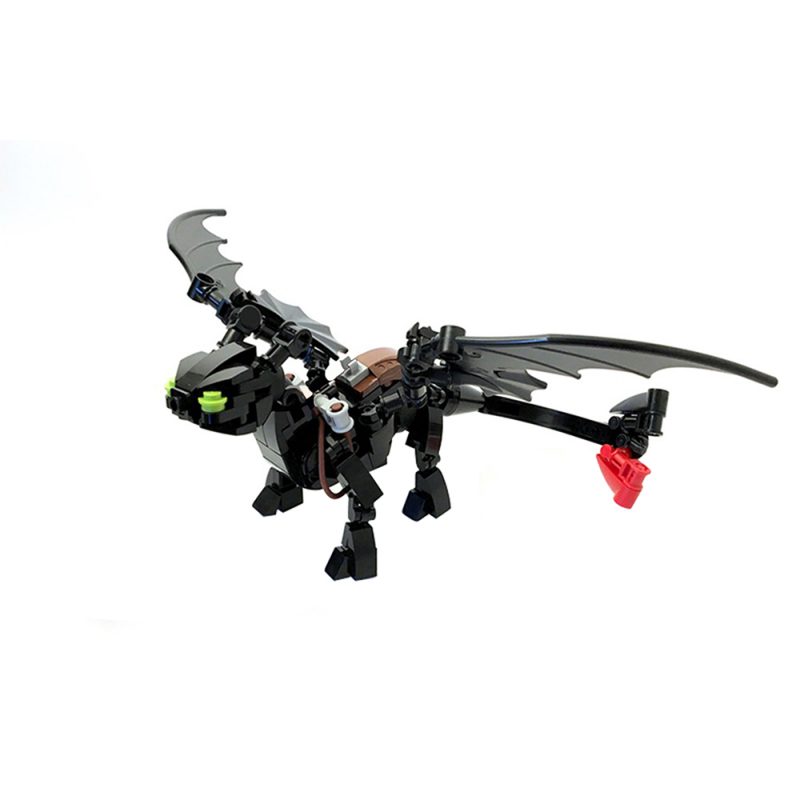 MOCBRICKLAND MOC-50197 Toothless – How to Train Your Dragon
