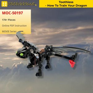 Mocbrickland Moc 50197 Toothless – How To Train Your Dragon (2)