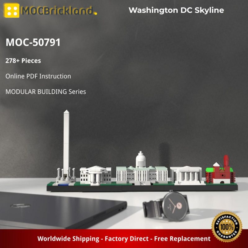 MOCBRICKLAND MOC-50791 Washington DC Skyline