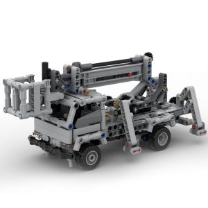 Mocbrickland Moc 51575 Cherry Picker Truck (1)