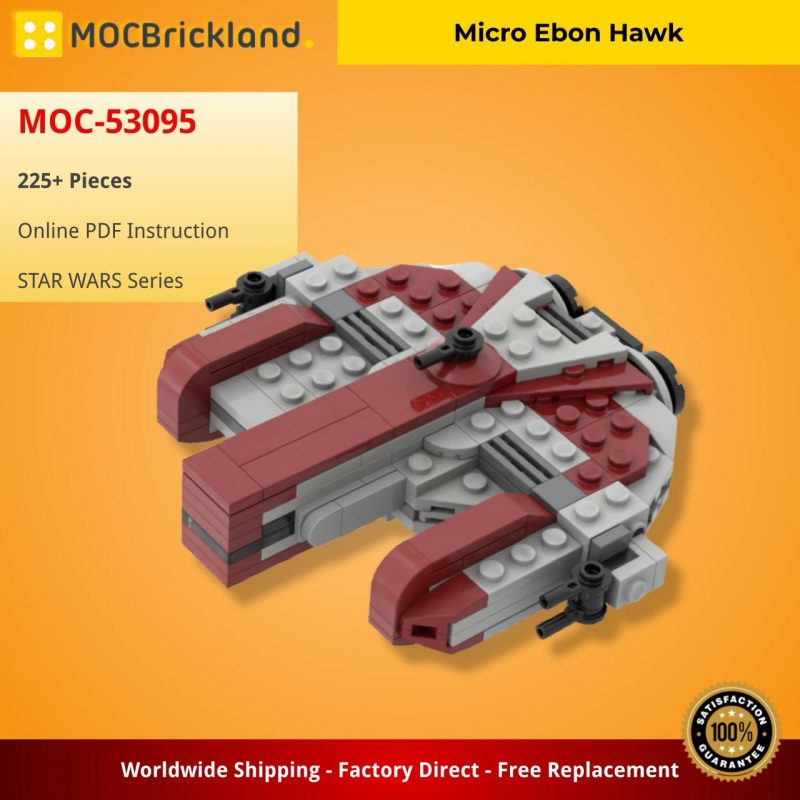 MOCBRICKLAND MOC-53095 Micro Ebon Hawk