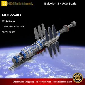Mocbrickland Moc 55403 Babylon 5 – Ucs Scale (2)