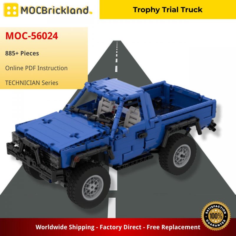 MOCBRICKLAND MOC-56024 Trophy Trial Truck