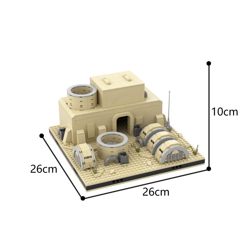 MOCBRICKLAND MOC-56069 Desert Power Plant #11 for a Modular Tatooine