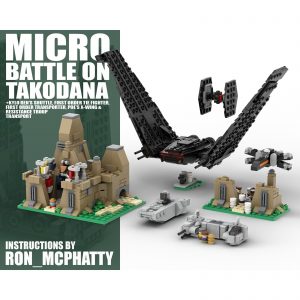 Mocbrickland Moc 63463 Micro Battle On Takodana (7)