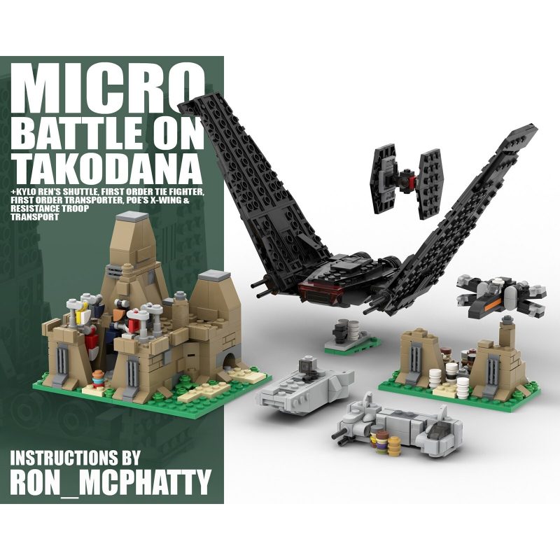 MOCBRICKLAND MOC-63463 Micro Battle on Takodana