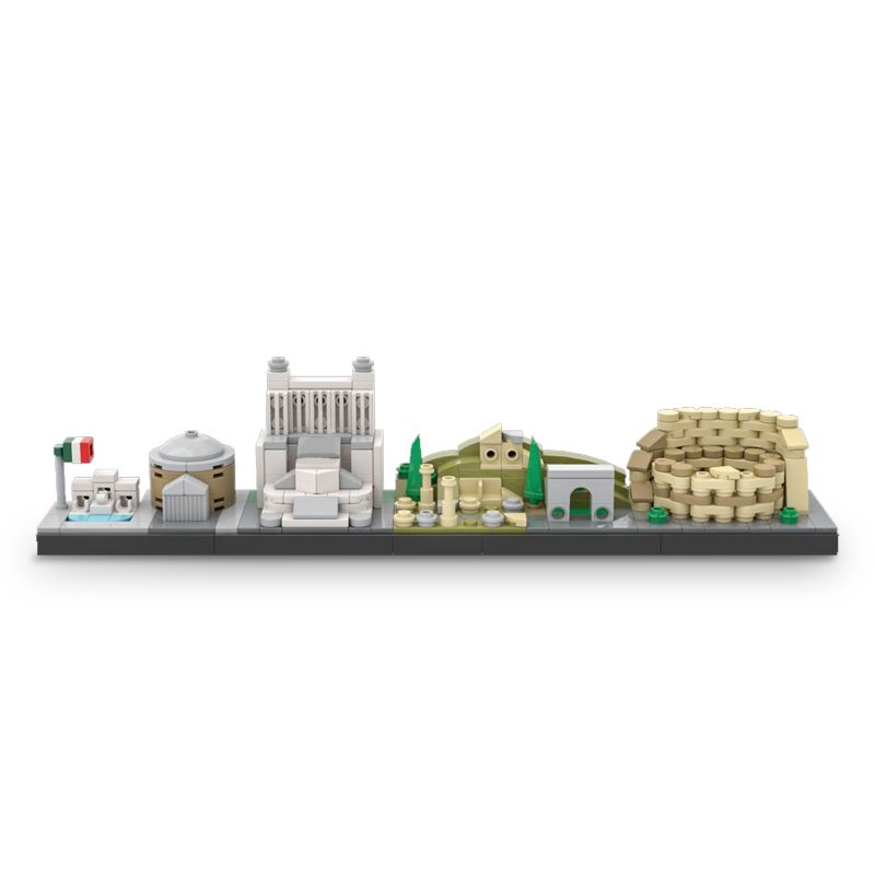 MOCBRICKLAND MOC-65023 Rome Skyline