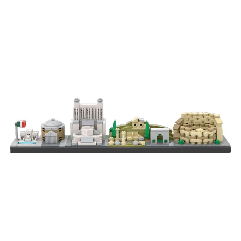 MOCBRICKLAND MOC-65023 Rome Skyline