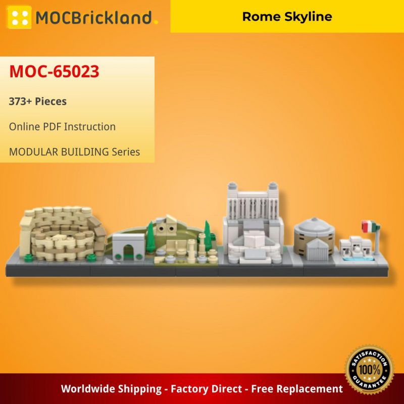 MOCBRICKLAND MOC-65023 Rome Skyline
