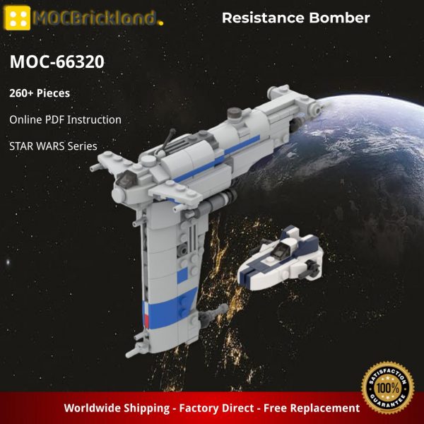 Mocbrickland Moc 66320 Resistance Bomber (2)