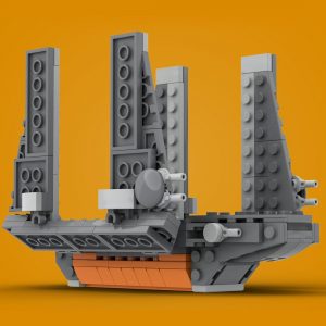 Mocbrickland Moc 67227 Micro Zeta Class Cargo Shuttle – Rogue One (1)