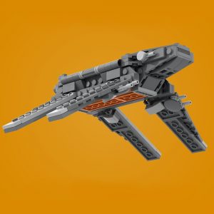 Mocbrickland Moc 67227 Micro Zeta Class Cargo Shuttle – Rogue One (7)