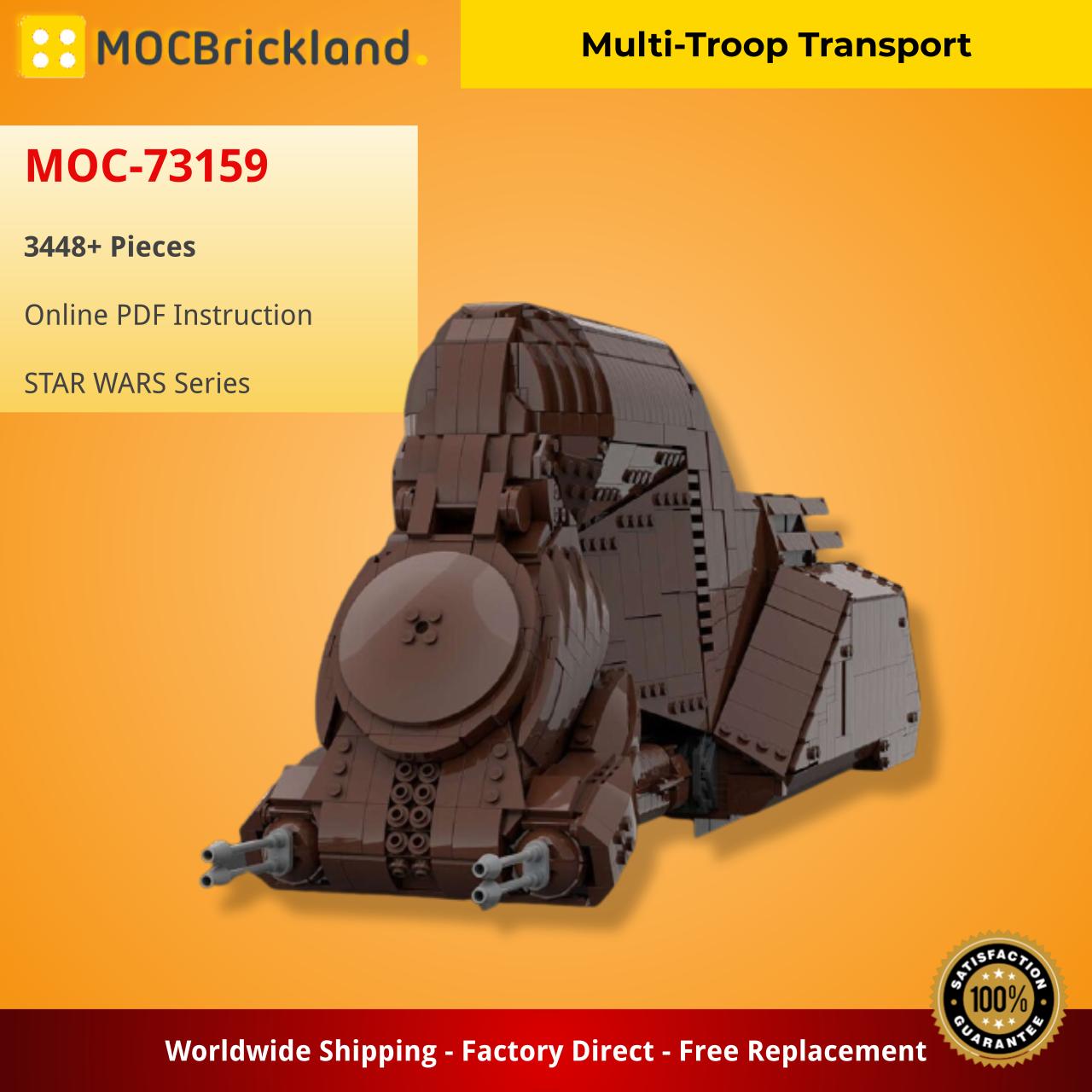 Mocbrickland Moc 73159 Multi Troop Transport (2) Mocbrickland Moc 73159 Multi Troop Transport (2)