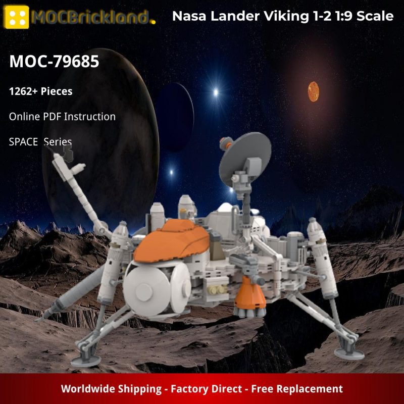 MOCBRICKLAND MOC-79685 Nasa Lander Viking 1-2 1:9 Scale
