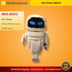 Mocbrickland Moc 83312 Eve From Wall E
