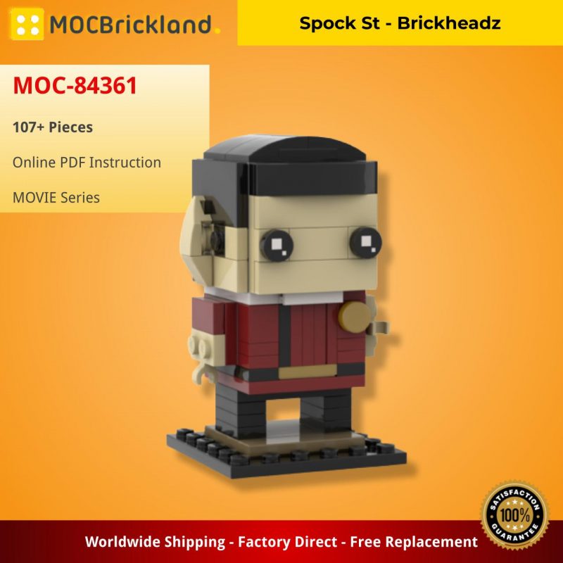 MOCBRICKLAND MOC-84361 Spock St – Brickheadz