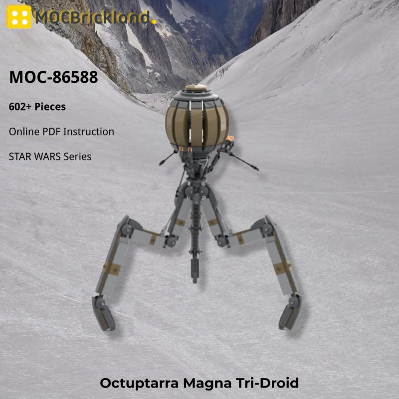 MOCBRICKLAND MOC-86588 Octuptarra Magna Tri-Droid
