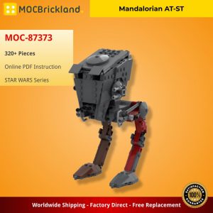 Mocbrickland Moc 87373 Mandalorian At St (2)