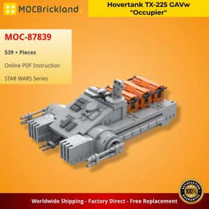 Mocbrickland Moc 87839 Hovertank Tx 225 Gavw “occupier” (2)