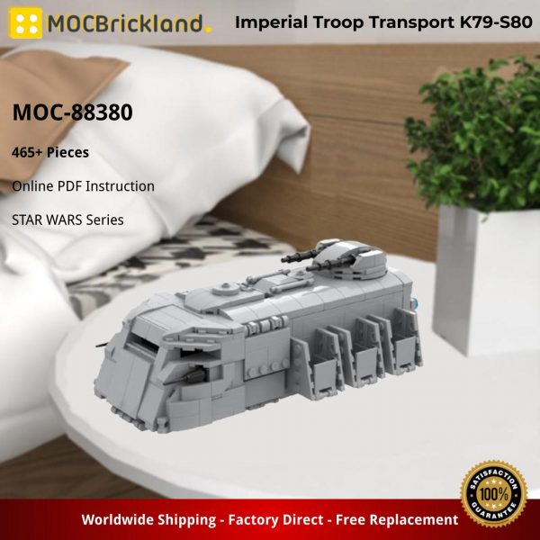 Mocbrickland Moc 88380 Imperial Troop Transport K79 S80 (2)