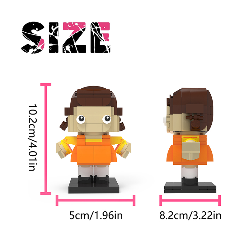 MOCBRICKLAND MOC-89825 Killer Doll – Squid Game