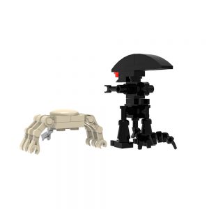 Mocbrickland Moc 89832 Alien Xenomorph And Facehugger (5)