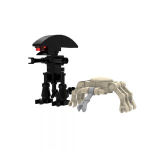 Mocbrickland Moc 89832 Alien Xenomorph And Facehugger (6)