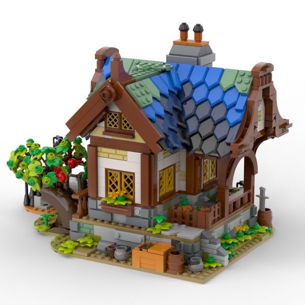 Modular Building Moc 79655 Medieval House By Gr33tje13 Mocbrickland (2)