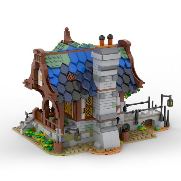 Modular Building Moc 79655 Medieval House By Gr33tje13 Mocbrickland (3)