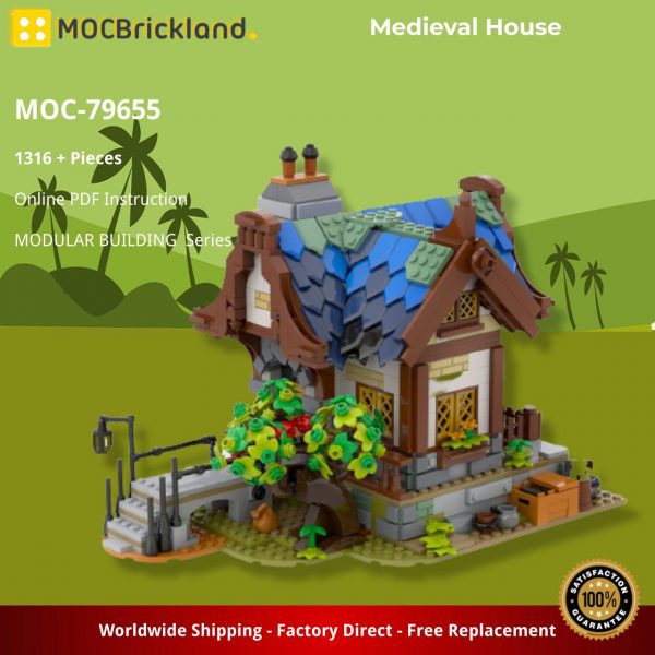 Modular Building Moc 79655 Medieval House By Gr33tje13 Mocbrickland (5)