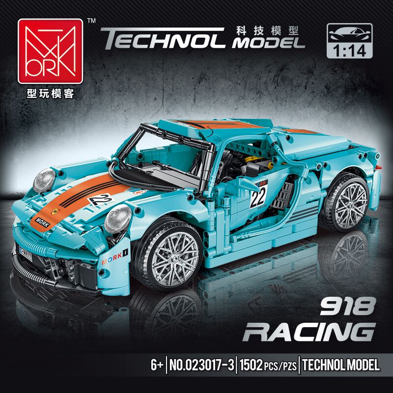 MORK 023017-3 918 Racing Car 1:14 Scale