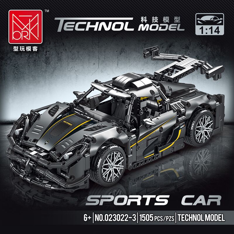 MORK 023022-3 Sport Car 1:14 Scale