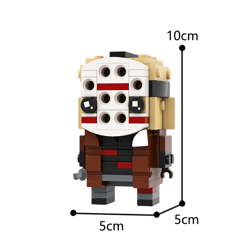 MOCBRICKLAND MOC-84775 Jason Voorhees (Friday the 13th) BrickHeadz