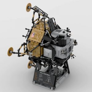 Space Moc 29829 Apollo Lunar Module By Freakcube Mocbrickland (7)