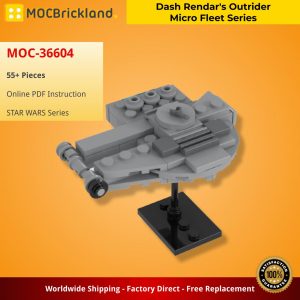 Star Wars Moc 36604 Dash Rendar's Outrider Micro Fleet Series By 2bricksofficial Mocbrickland (2)