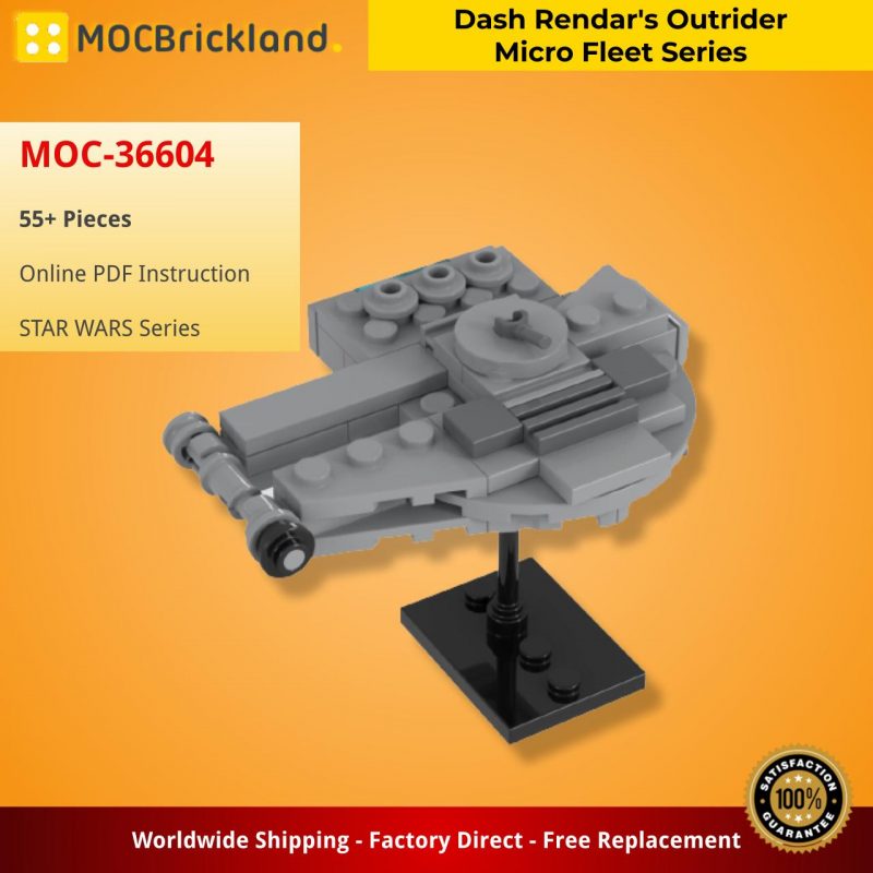 MOCBRICKLAND MOC-36604 Dash Rendar’s Outrider Micro Fleet Series