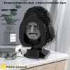 Star Wars Moc 72686 Emperor Palpatine Bust Helmet Collection Style By Albo.lego Mocbrickland (2)