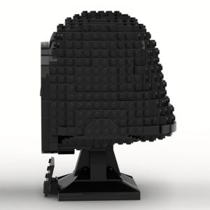 Star Wars Moc 72686 Emperor Palpatine Bust Helmet Collection Style By Albo.lego Mocbrickland (4)