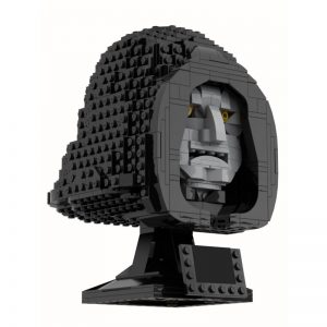 Star Wars Moc 72686 Emperor Palpatine Bust Helmet Collection Style By Albo.lego Mocbrickland (5)