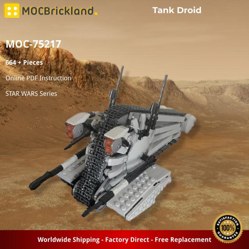 MOCBRICKLAND MOC-75217 Tank Droid