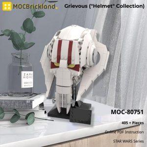 Star Wars Moc 80751 Grievous (helmet Collection) By Breaaad Mocbrickland (2)