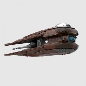 Star Wars Moc 81126 Geonosian Fighter By Eventus Engineering System Mocbrickland (1)
