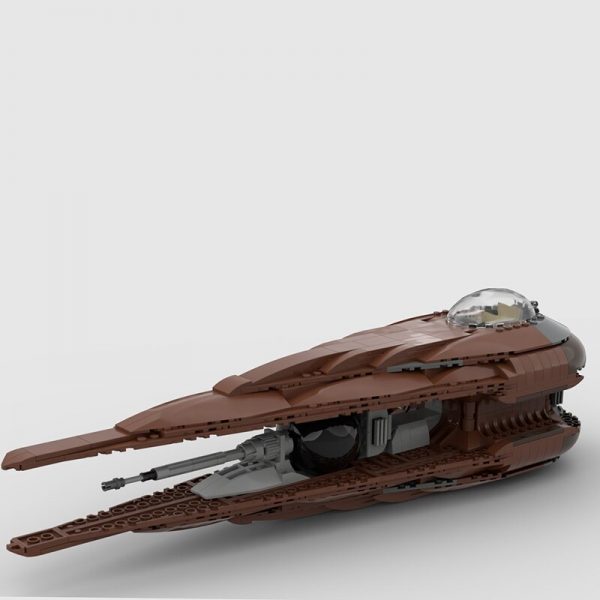 Star Wars Moc 81126 Geonosian Fighter By Eventus Engineering System Mocbrickland (4)