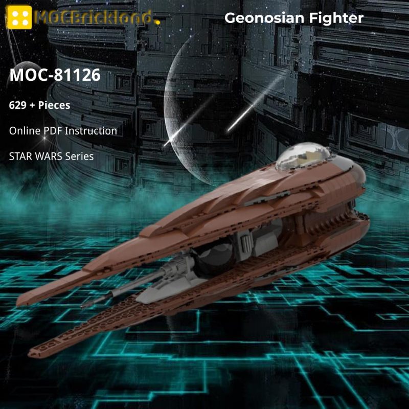 MOCBRICKLAND MOC-81126 Geonosian Fighter