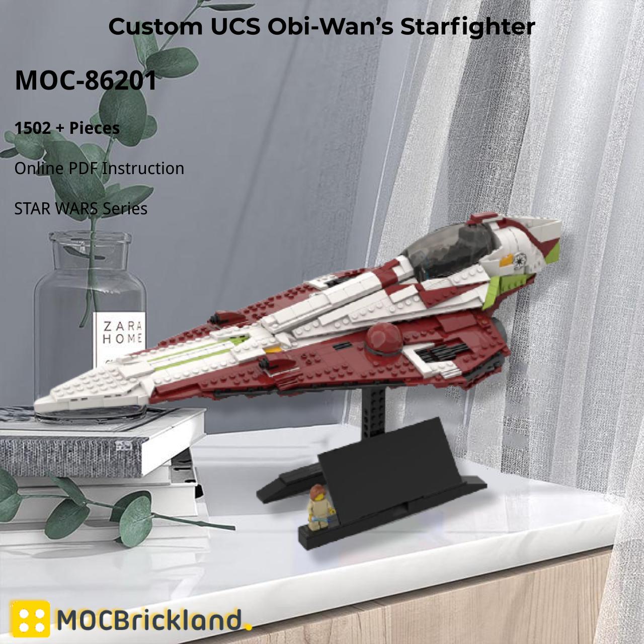 Star Wars Moc 86201 Custom Ucs Obi Wan’s Starfighter By Moorebrix Mocbrickland (4) Star Wars Moc 86201 Custom Ucs Obi Wan’s Starfighter By Moorebrix Mocbrickland (4)