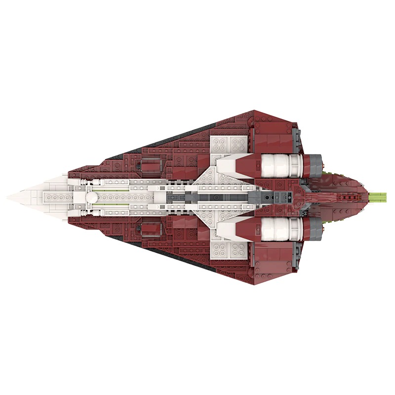MOCBRICKLAND MOC-86201 Custom UCS Obi-Wan’s Starfighter