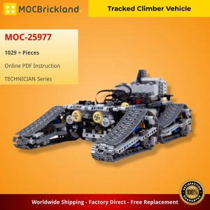 Technician Moc 25977 Tracked Climber Vehicle By Jac324324 Mocbrickland (4)