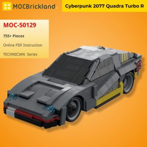 Technician Moc 50129 Cyberpunk 2077 Quadra Turbo R Mocbrickland (1)