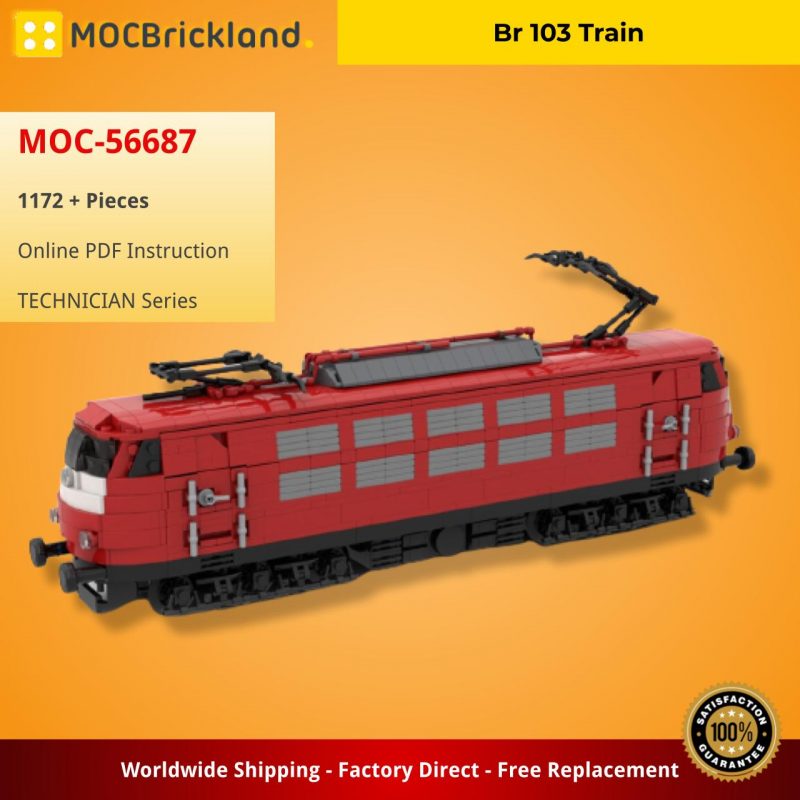 MOCBRICKLAND MOC-56687 Br 103 Train